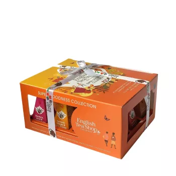   Fekete tea 12x2 g English Tea Shop 12, filteres, bio Organic selyempiramis