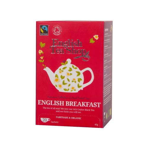 Fekete tea 20x2 g English Tea Shop 20, bio