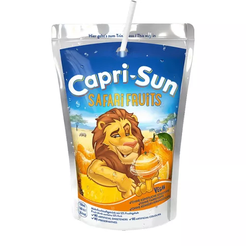 Üdítőital 0,2l Capri-Sun Safari