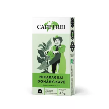   Kávékapszula, Nespresso kompatibilis, Cafe Frei Nicaraguai dohány 9db kapszula