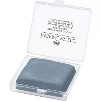 Gyurmaradír műanyag dobozban Faber-Castell szürke