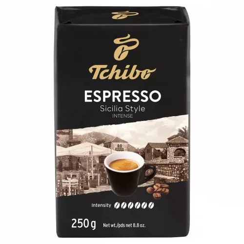 Kávé őrölt, 250g, Tchibo Espresso Sicilia Style 