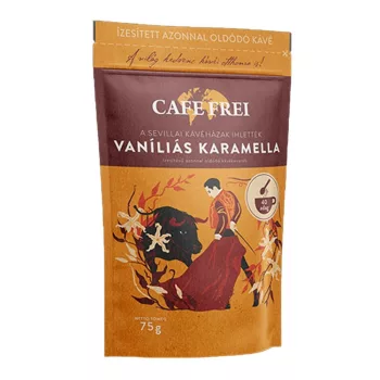 Kávé instant, 75g, Cafe Frei Vaníliás karamella