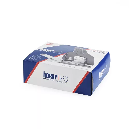 Lyukasztó 45 lap, BOXER P3 fekete 