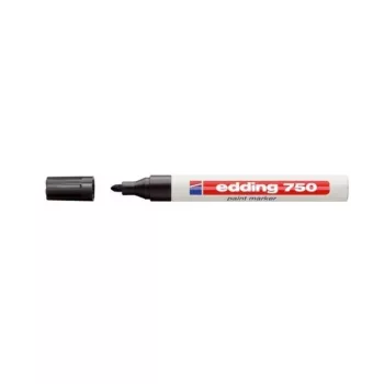 Lakkmarker 2-4mm, kerek Edding 750 fekete