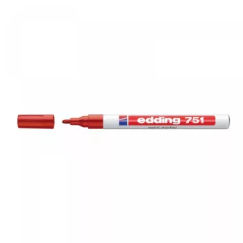LAKKMARKER 751 KEREK HEGY 1-2MM PIROS EDDING