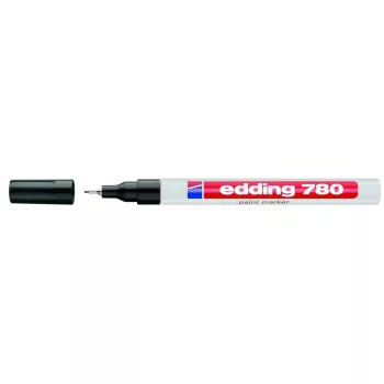 LAKKMARKER 780 KEREK 0,8MM FEKETE EDDING