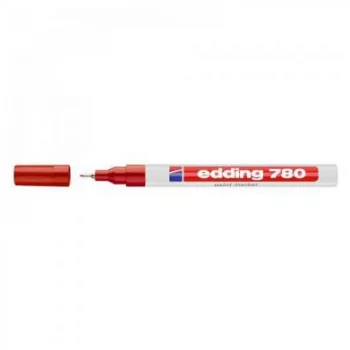 LAKKMARKER 780 KEREK 0,8MM PIROS EDDING