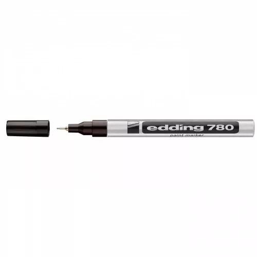 LAKKMARKER 780 KEREK 0,8MM EZÜST EDDING