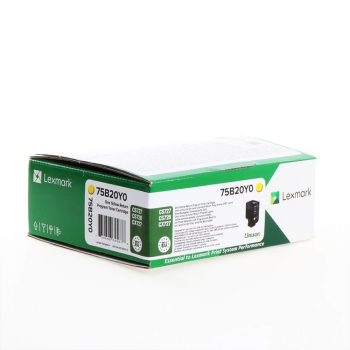   Lexmark CS/CX727/CS728 Return Toner Yellow 10K (Eredeti) 75B20Y0