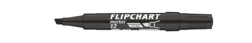 Flipchart marker vízbázisú 1-4mm vágott ARTIP 12 fekete 