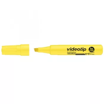 Szövegkiemelő 1-4mm VIDEOTIP ICO 25 db /doboz sárga