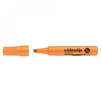 Szövegkiemelő 1-4mm VIDEOTIP ICO 25 db /doboz narancs