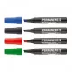 Alkoholos marker 1-4mm, vágott Ico 12 fekete