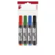 Permanent marker 1-4mm vágott ICO 12XXL 4 klf.szín 
