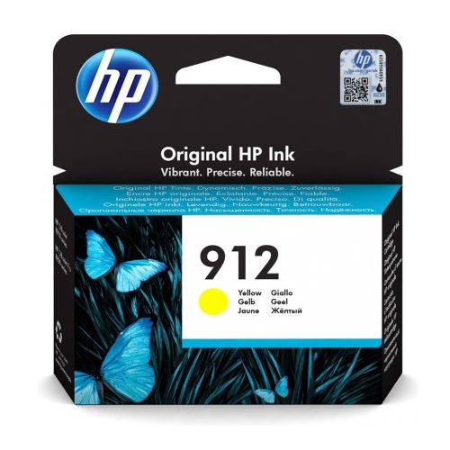 Hp 912/3YL79AE tintapatron yellow EREDETI