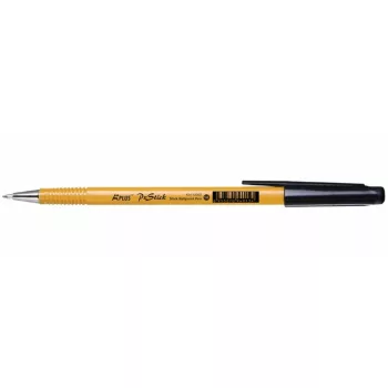 Golyóstoll, 0,7 mm, kupakos, A PLUS, fekete