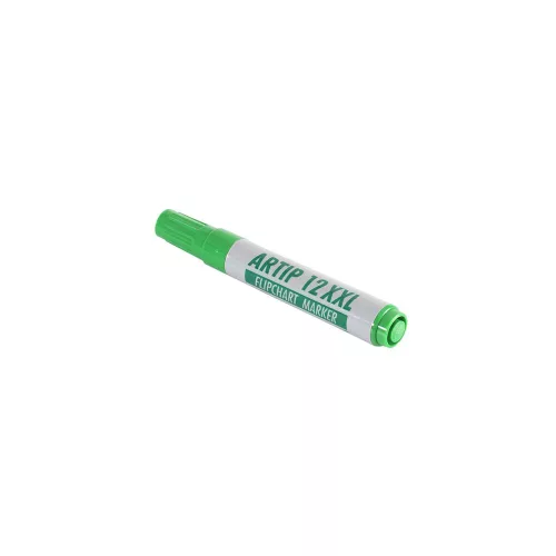 Flipchart marker rostirón vizes vágott végű 1-4mm zöld ARTIP 12XXL