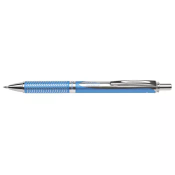   Rollertoll 0.35mm BL407S-A fém skybluleszínű test Pentel Energel írásszín kék