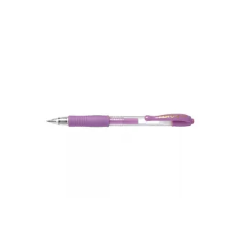 Zselés toll nyomógombos 0,7mm PILOT G-2 Pasztel lila