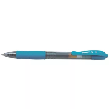 Zselés toll nyomógombos 0,7mm PILOT G-2 Soft kék