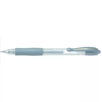 Zselés toll nyomógombos 0,7mm PILOT G-2 ezüst