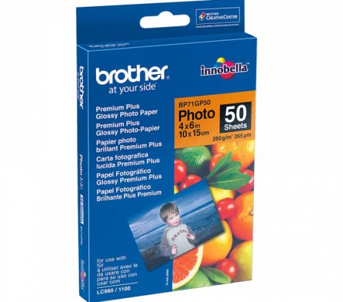 Brother Premium Plus fotópapír 10x15cm/260gm