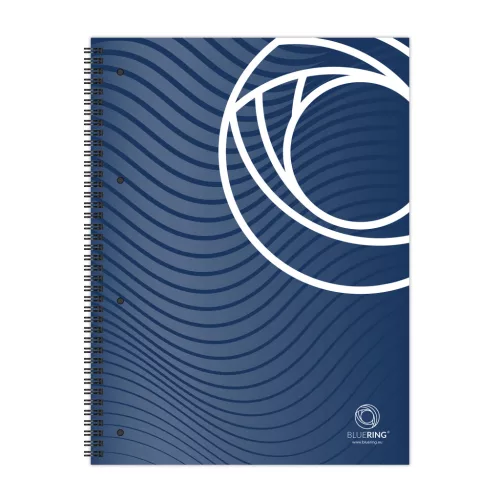 Spirálfüzet A4, 70lap, perforált lyukasztott Bluering® vonalas