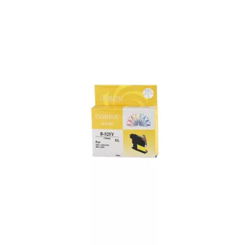 BROTHER LC525XL TINTAPATRON YELLOW ORINK