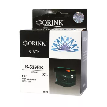 BROTHER LC529XL TINTAPATRON BLACK ORINK