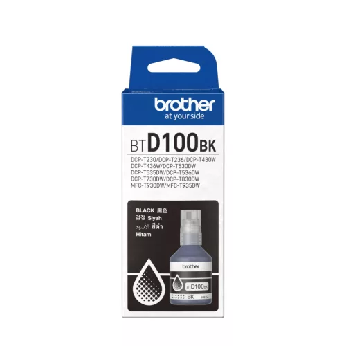 Brother BTD100BK Tintatartály Black 108 ml 7.500 oldal kapacitás