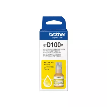   Brother BTD100Y Tintatartály Yellow 48,8 ml 5.000 oldal kapacitás