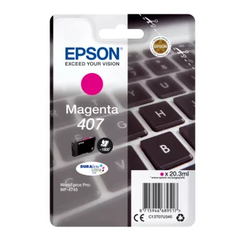 Epson T07U3 Tintapatron Magenta 20,3ml No.407