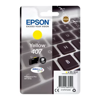 Epson T07U4 Tintapatron Yellow 20,3ml No.407