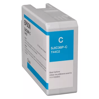 Epson SJIC36P(C) C6500/C6000 Tintapatron Cyan 80ml