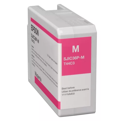 Epson SJIC36P(M) C6500/C6000 Tintapatron Magenta 80ml
