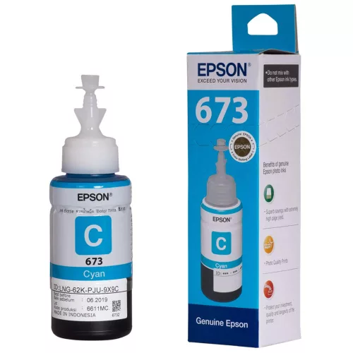 Epson T6732 Tinta Cyan 70ml No.673
