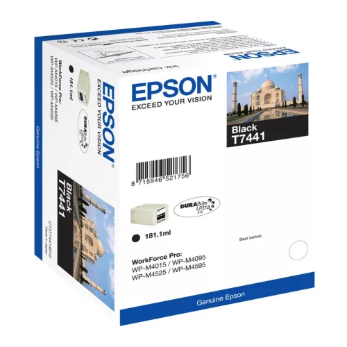 Epson T7441 Tintapatron Black 10.000 oldal kapacitás
