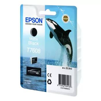 Epson T7608 Tintapatron Matt Bk 25,9ml