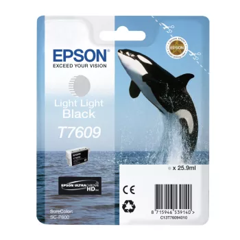 Epson T7609 Tintapatron Light Light Black 25,9ml