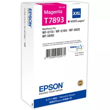 Epson T7893 Tintapatron Magenta 4.000 oldal kapacitás