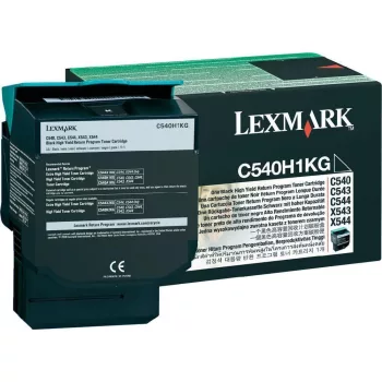  Lexmark C54x/X54x High Return Toner Black 2,5K (Eredeti) C540H1KG