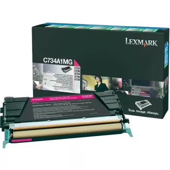   Lexmark C736/x736/738 High Return Toner Magenta 10K (Eredeti) C736H1MG
