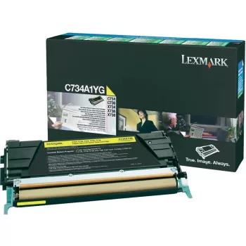   Lexmark C736/x736/738 High Return Toner Yellow 10K (Eredeti) C736H1YG