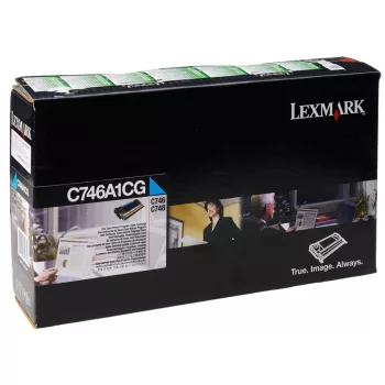 Lexmark C746/C748 Return Toner Cyan 7K (Eredeti) C746A1CG