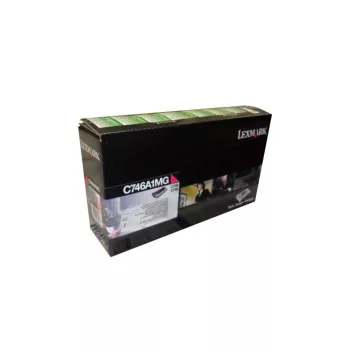 Lexmark C746/C748 Return Toner Magenta 7K (Eredeti) C746A1MG