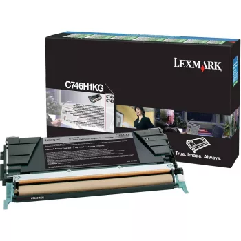   Lexmark C746/C748 High Return Toner Black 12K (Eredeti) C746H1KG