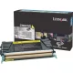 Lexmark C748 High Return Toner Yellow 10K (Eredeti) C748H1YG