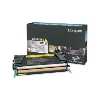   Lexmark C78x/X782 High Return Toner Yellow 10K (Eredeti) C780H1YG