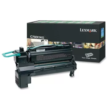 Lexmark C792/X792 Return Toner Black 6K (Eredeti) C792A1KG